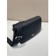 Top AAAAA Replica Prada Structured Shoulder Bag Black Clone Cheap