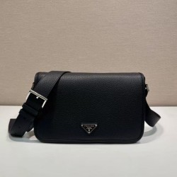 Top AAAAA Replica Prada Structured Shoulder Bag Black Clone Cheap