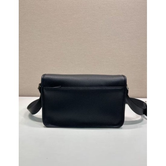 Top AAAAA Replica Prada Structured Shoulder Bag Black Clone Cheap