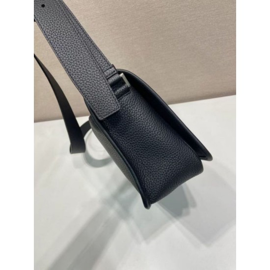 Top AAAAA Replica Prada Structured Shoulder Bag Black Clone Cheap