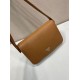 Top AAAAA Replica Prada Structured Shoulder Bag Brown Clone Cheap