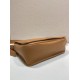 Top AAAAA Replica Prada Structured Shoulder Bag Brown Clone Cheap