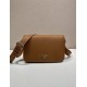 Top AAAAA Replica Prada Structured Shoulder Bag Brown Clone Cheap