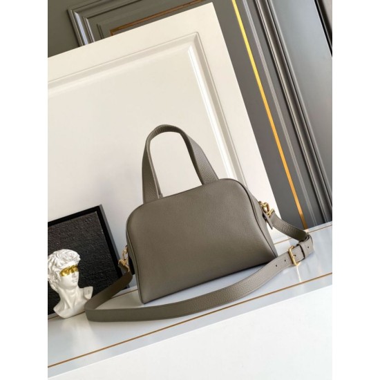 Top AAAAA Replica Prada Medium Handbag 1BB149 Grey Clone Cheap