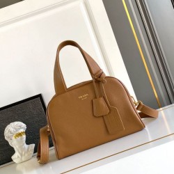 Top AAAAA Replica Prada Medium Handbag 1BB149 Yellow Clone Cheap