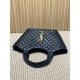 Best Replica YSL Saint Laurent icare medium Quilted Tote Bag Black Clone Sale