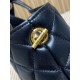 Best Replica YSL Saint Laurent icare medium Quilted Tote Bag Black Clone Sale