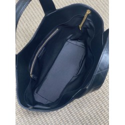 Best Replica YSL Saint Laurent icare medium Quilted Tote Bag Black Clone Sale