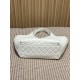 Best Replica YSL Saint Laurent icare medium Quilted Tote Bag Beige Clone Sale