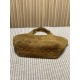 Best Replica YSL Saint Laurent icare medium Quilted Tote Bag Suede Brown Clone Sale