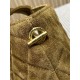 Best Replica YSL Saint Laurent icare medium Quilted Tote Bag Suede Brown Clone Sale