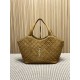 Best Replica YSL Saint Laurent icare medium Quilted Tote Bag Suede Brown Clone Sale