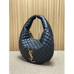 Best Replica YSL Saint Laurent Icare hobo quilted Bag Black Clone Sale