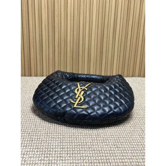 Best Replica YSL Saint Laurent Icare hobo quilted Bag Black Clone Sale