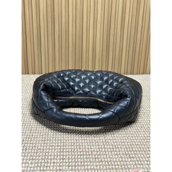 Best Replica YSL Saint Laurent Icare hobo quilted Bag Black Clone Sale