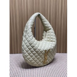 Best Replica YSL Saint Laurent Icare hobo quilted Bag Beige Clone Sale