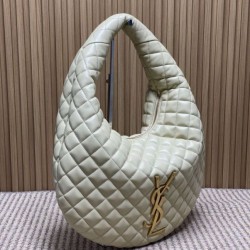 Best Replica YSL Saint Laurent Icare hobo quilted Bag Beige Clone Sale