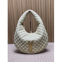 Best Replica YSL Saint Laurent Icare hobo quilted Bag Beige Clone Sale
