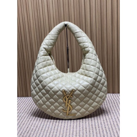 Best Replica YSL Saint Laurent Icare hobo quilted Bag Beige Clone Sale