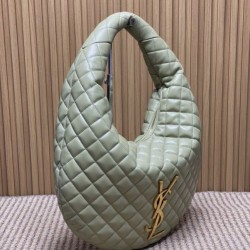 Best Replica YSL Saint Laurent Icare hobo quilted Bag Light Blue Clone Sale