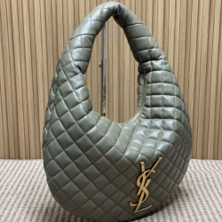 Best Replica YSL Saint Laurent Icare hobo quilted Bag Light Green Clone Sale