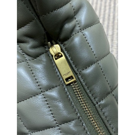 Best Replica YSL Saint Laurent Icare hobo quilted Bag Light Green Clone Sale