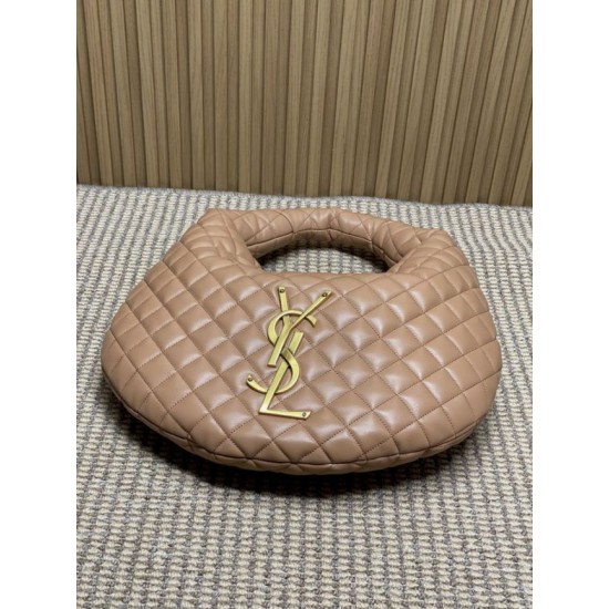 Best Replica YSL Saint Laurent Icare hobo quilted Bag Apricot Clone Sale