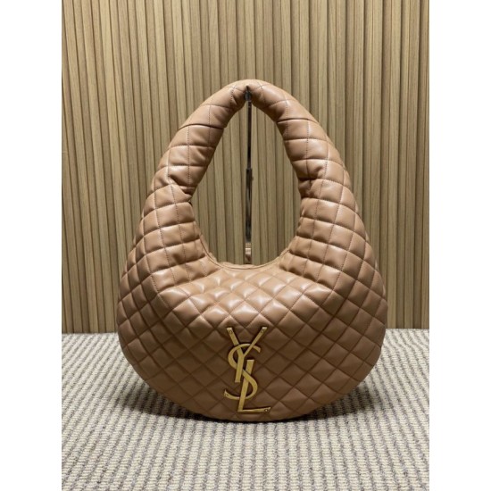 Best Replica YSL Saint Laurent Icare hobo quilted Bag Apricot Clone Sale