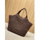 Best Replica YSL Saint Laurent Icare Suede Tote Bag in Brown Knockoff