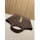 Best Replica YSL Saint Laurent Icare Suede Tote Bag in Brown Knockoff