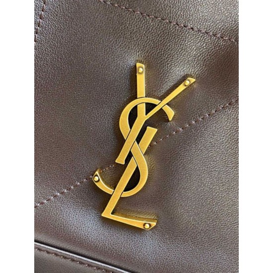 Best Replica YSL Saint Laurent Jamie Shopping Small/Large Tote Bag in Coffee Knockoff