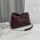 Best Replica Dior Bow Small/Medium Shoulder Bag in Gold Finish in Coffee Knockoff