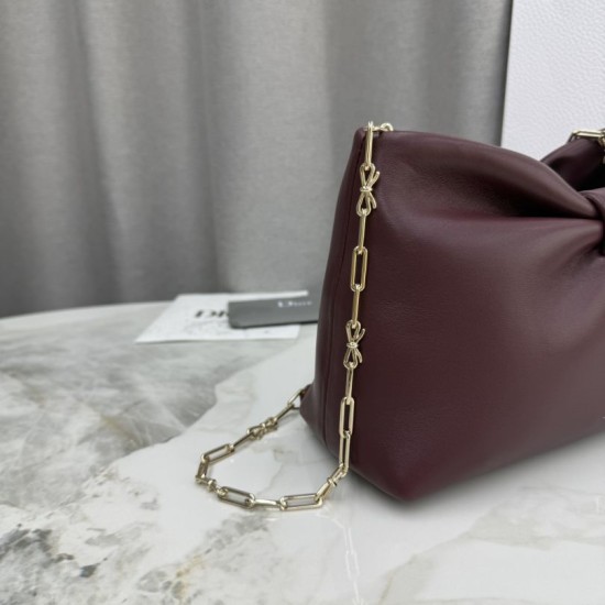 Best Replica Dior Bow Small/Medium Shoulder Bag in Gold Finish in Coffee Knockoff