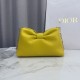 Best Replica Dior Bow Small/Medium Shoulder Bag in Gold Finish in Yellow Knockoff