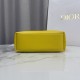 Best Replica Dior Bow Small/Medium Shoulder Bag in Gold Finish in Yellow Knockoff
