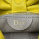 Best Replica Dior Bow Small/Medium Shoulder Bag in Gold Finish in Yellow Knockoff