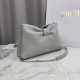 Best Replica Dior Bow Small/Medium Shoulder Bag in Gold Finish in Grey Knockoff