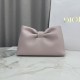 Best Replica Dior Bow Small/Medium Shoulder Bag in Gold Finish in Rose Knockoff