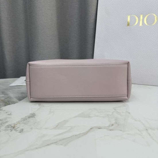 Best Replica Dior Bow Small/Medium Shoulder Bag in Gold Finish in Rose Knockoff