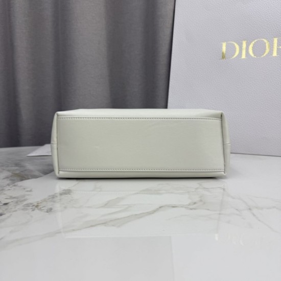 Best Replica Dior Bow Small/Medium Shoulder Bag with Gold Finish in Beige Knockoff