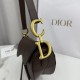 Best Replica Dior Saddle Bag in Brown Grained Calfskin Knockoff