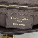 Best Replica Dior Saddle Bag in Brown Grained Calfskin Knockoff