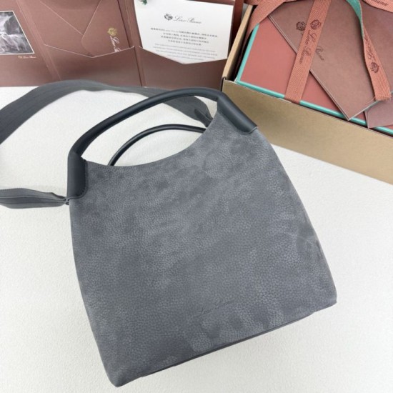 Best Replica Loro Piana Bale Small/Medium Bucket Bag Knockoff