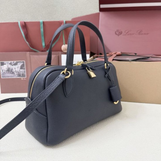 Best Replica Loro Piana Needle Bag Small/Medium Dark Royal Blue Knockoff