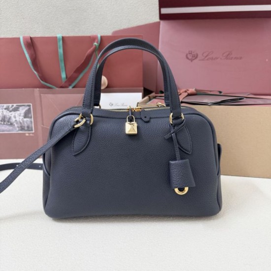 Best Replica Loro Piana Needle Bag Small/Medium Dark Royal Blue Knockoff