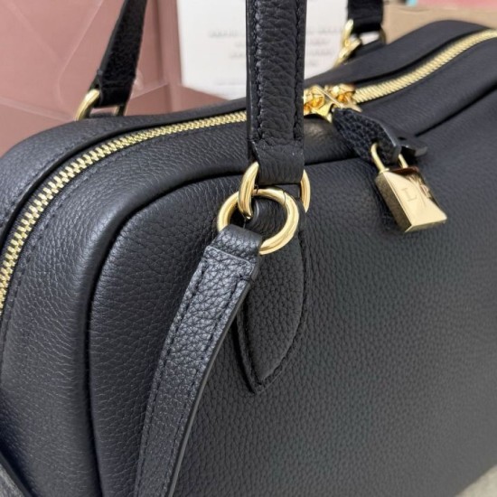 Best Replica Loro Piana Needle Bag Small/Medium Black Knockoff