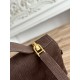 Best Replica Loro Piana Extra Bag 23 Top Handle Crossbody Bag Dark Brown Knockoff