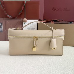 Best Replica Loro Piana Extra Clutch Bag L29 Apricot Knockoff
