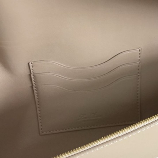 Best Replica Loro Piana Extra Clutch Bag L29 Apricot Knockoff