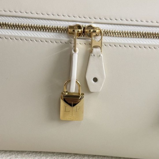 Best Replica Loro Piana Extra Clutch Bag L29 White Knockoff